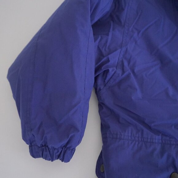 Vintage '80S Cyclone Winter Club Purple w Red Liner Puffer Utility Ski Jacket S - Picture 9 of 12